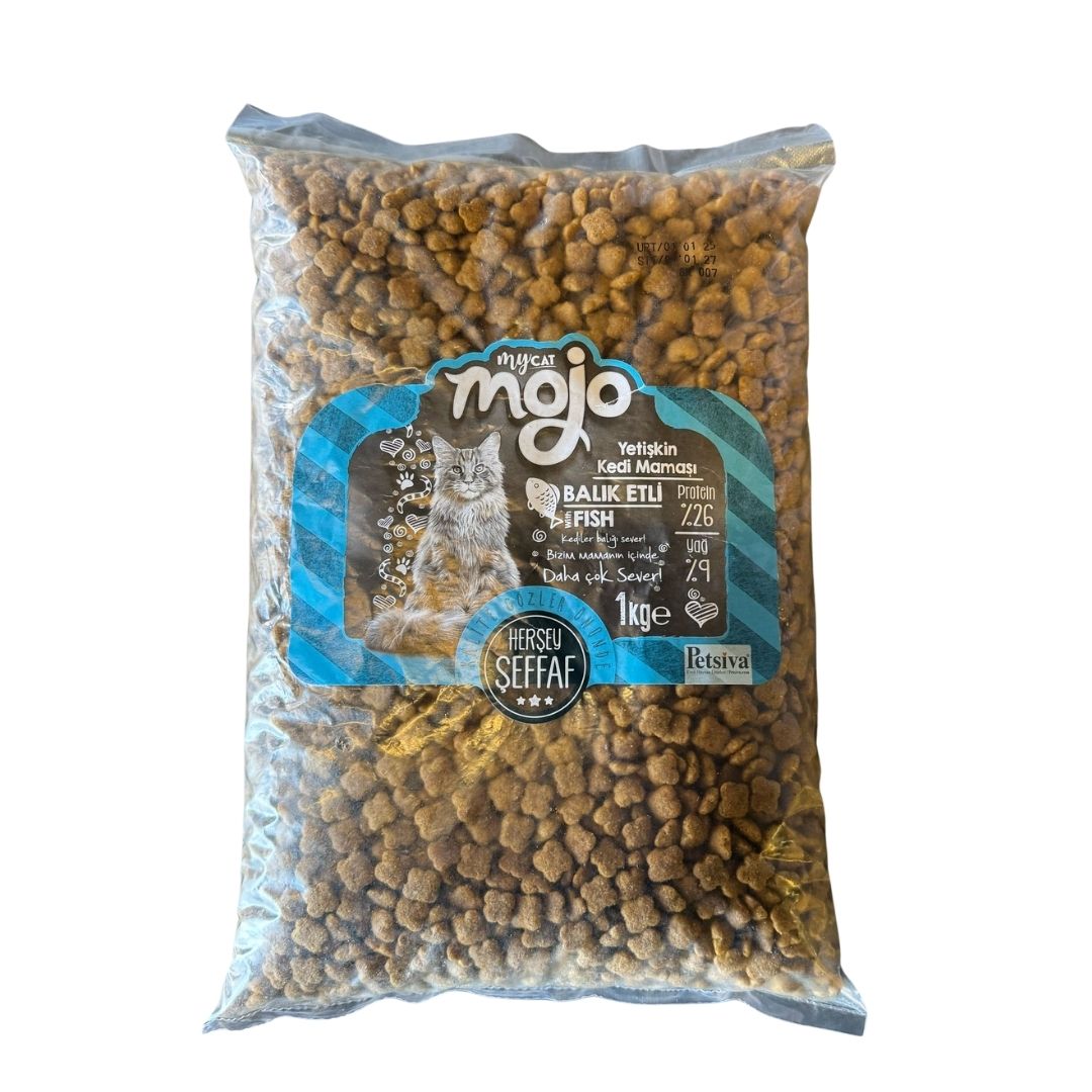 Mojo Black Mojo Black Balıklı Kedi Maması 1 Kg