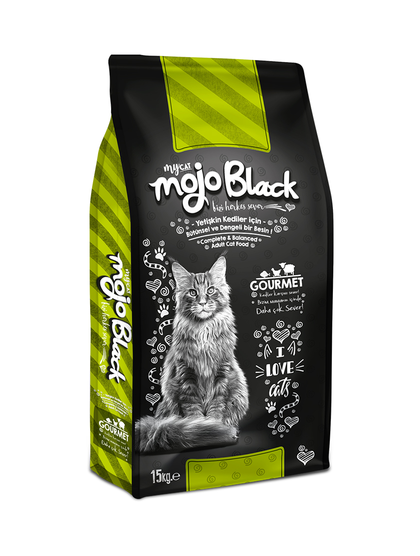 Mojo Black Mojo Black Gourme Kedi Maması 15kg