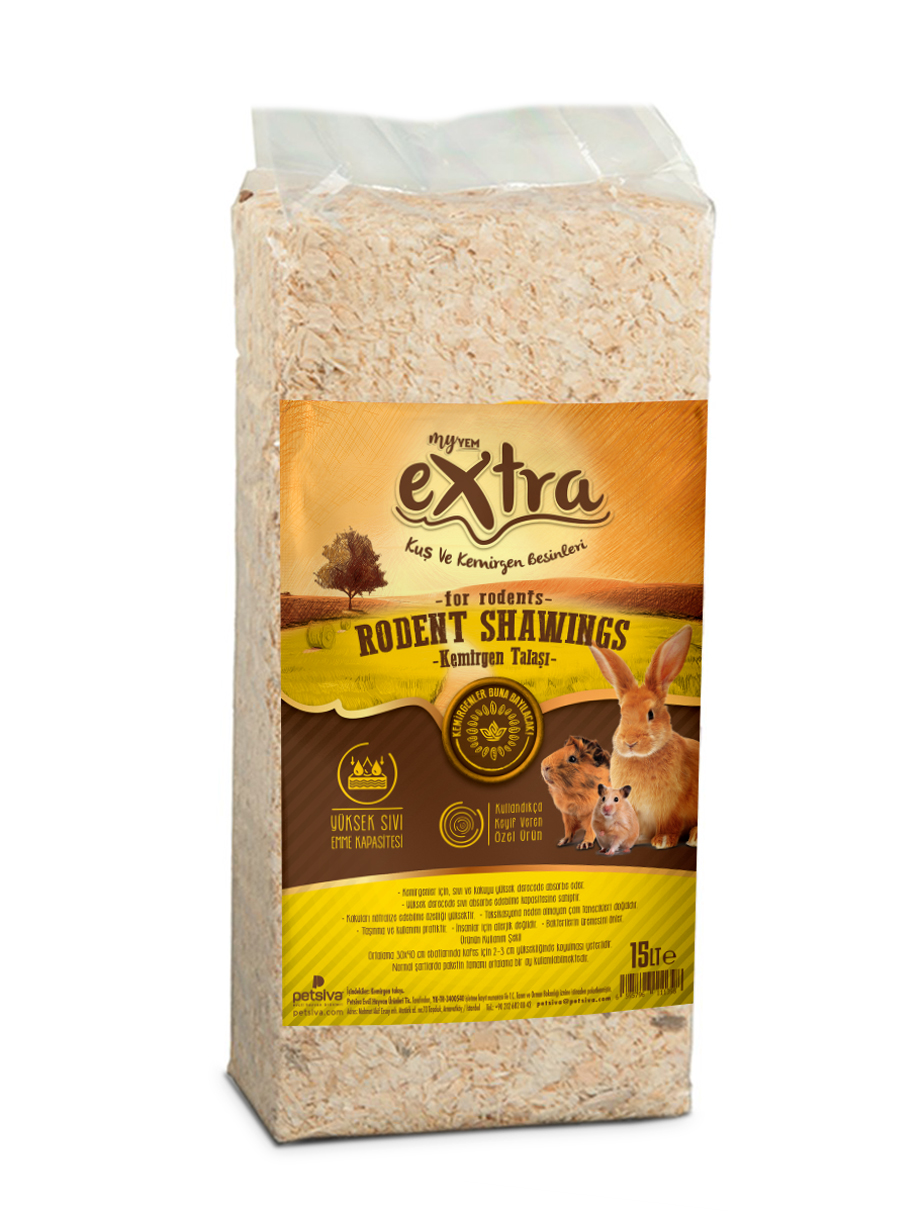 Myyem Extra Myyem Extra Kemirgen Talaşı 15lt Tekli