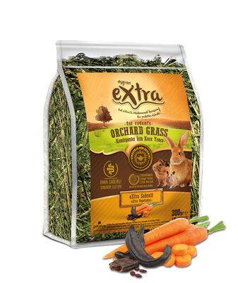 Myyem Extra myyem extra sebzeli keçi boynuzu ve havuç'lu tavşan yoncası 300gr