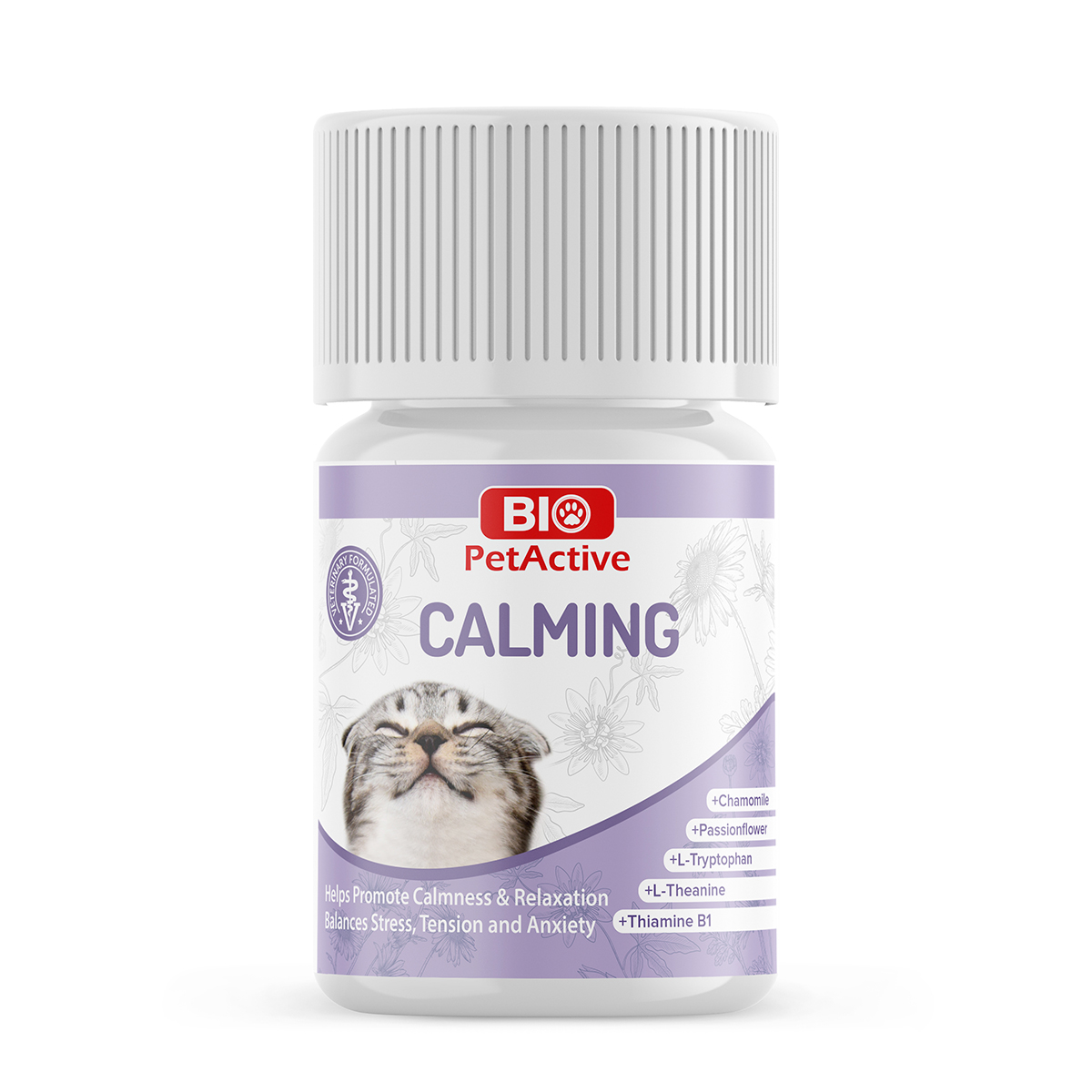 BioPetActive Calming Kedi Sakinleştirici Premiks 60 Tablet (30 gr)-bpa
